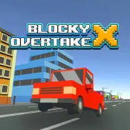 Play Blocky Overtake X now!